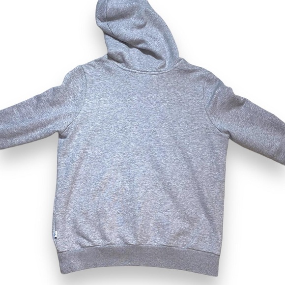 Rare edition Adidas original embroidery logo hoodie grey Medium - Picture 2 of 9